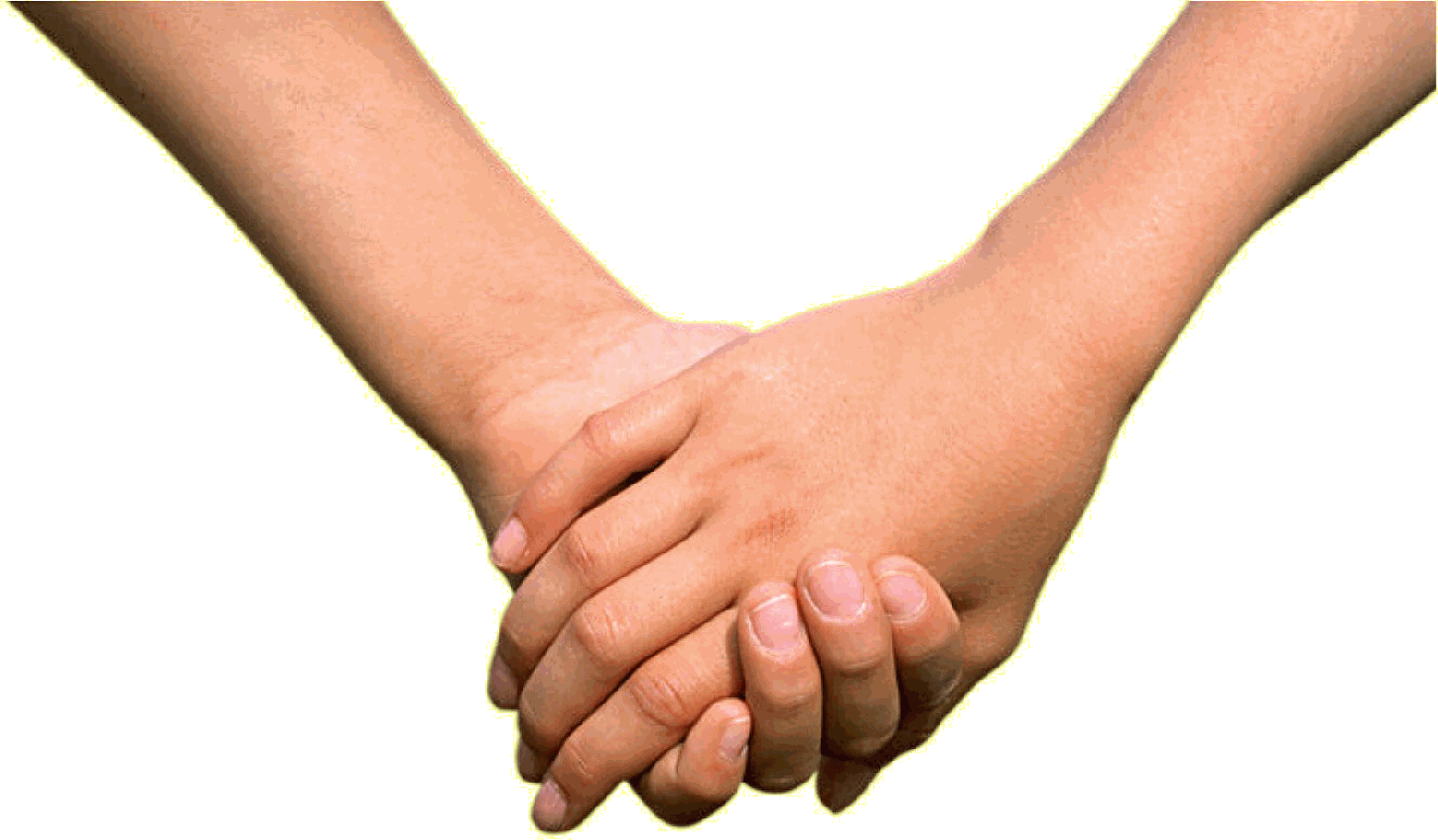 Transparent Anime Hand Png - Holding Hands Up Meme, Png Download