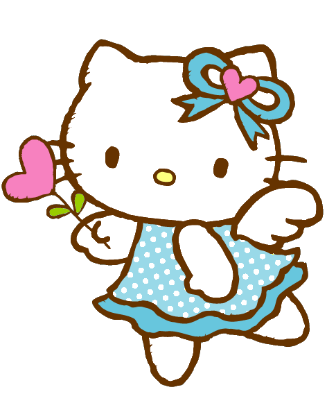 Pegatina De Hello Kitty Con Dos Imágenes Prediseñadas De Kitty Vector PNG  ,dibujos Sanrio, Pegatina, Dibujos Animados PNG y Vector para Descargar  Gratis