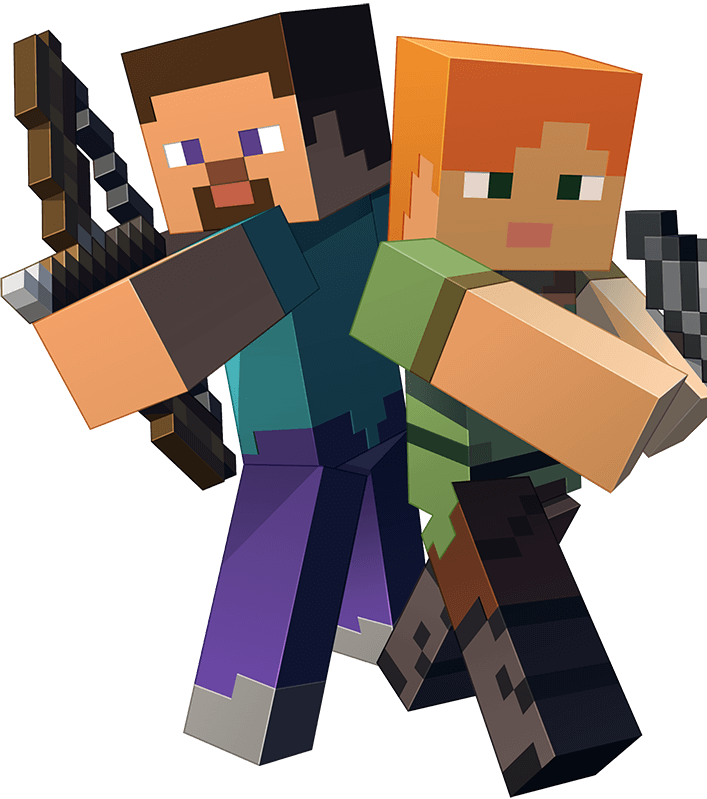 Personagens Do Minecraft Para Imprimir, HD Png Download , Transparent Png  Image - PNGitem