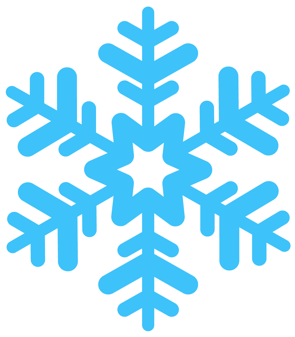 White Snowflake PNG Transparent Images Free Download, Vector Files
