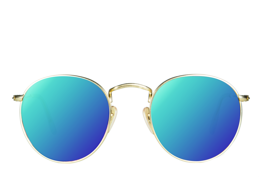 Polarized Sunglasses For Men/women Gradient Wayfarer - Glasses For Men Png,  Transparent Png - kindpng